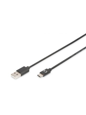 Digitus USB Type-C™ connection cable, Type-C™ to A