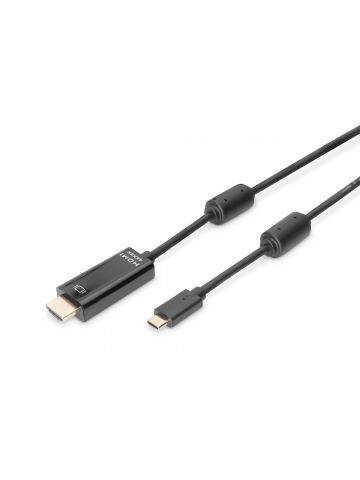 Digitus USB Type-C™Gen2 adapter / converter cable, Type-C™ to HDMI A