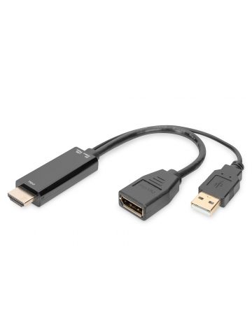 Digitus 4K HDMI Adapter - HDMI to DisplayPort