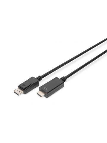 Digitus DisplayPort Adapter Cable, DP - HDMI type A