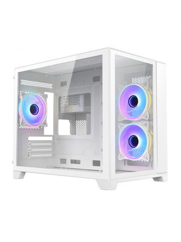 VIDA AKIRA-WHT computer case Tower White