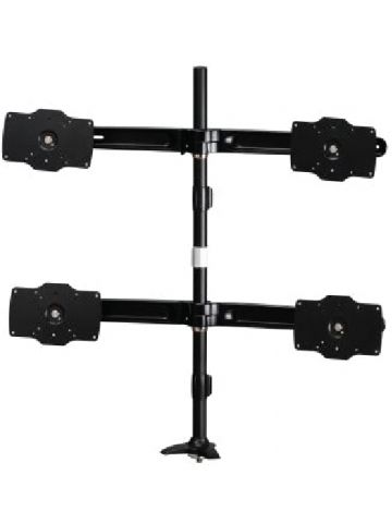 Amer Mounts AMR4P32 monitor mount / stand 81.3 cm (32") Black Desk