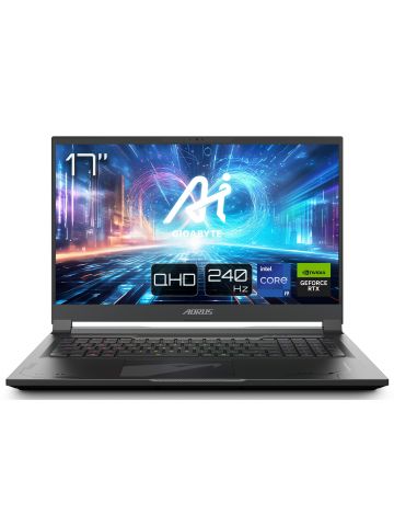 GIGABYTE AORUS 17X AZG 2024 - 17.3 Inch, 240Hz QHD, Intel Core i9-14900HX, NVIDIA GeForce RTX 4090 GPU, 32GB DDR5 5600MHz, 2x 1TB Gen4 SDD, Dolby Atmos, Windows 11 Home, 2 Year Warranty, AORUS 17X AZG-65UK665SH