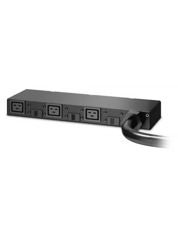 APC AP6038A power distribution unit (PDU) 3 AC outlet(s) 0U/1U Black