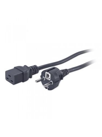 APC AP9875 power cable Black 2.5 m C19 coupler