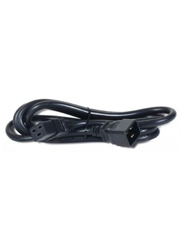 APC AP9877 power cable Black 1.98 m C19 coupler C20 coupler
