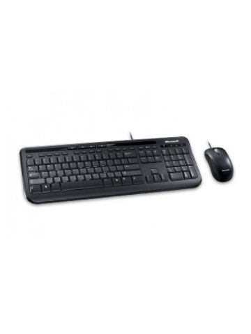 Microsoft Wired Desktop 600 keyboard USB Black