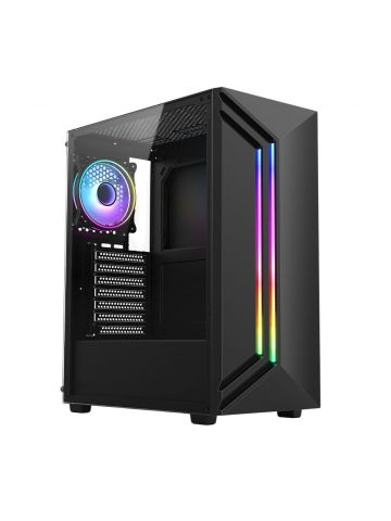 VIDA APOLLO-BLK computer case Tower Black