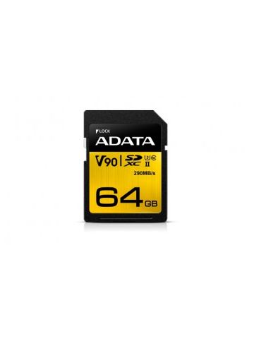 ADATA Premier ONE memory card 64 GB SDXC Class 10 UHS-II