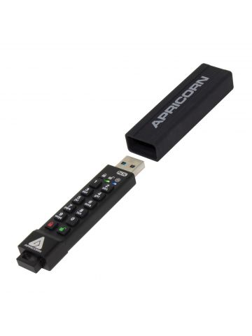 Apricorn Aegis Secure Key 3NX USB flash drive 2 GB USB Type-A 3.2 Gen 1 (3.1 Gen 1) Black