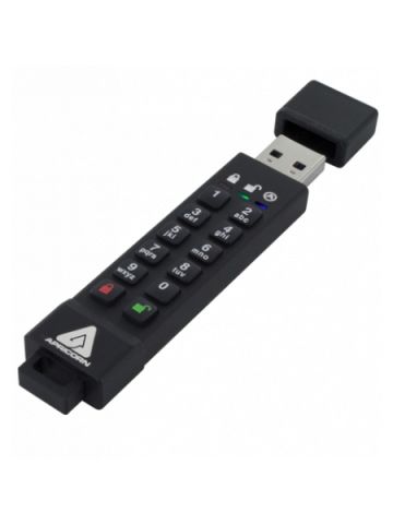 Apricorn Aegis Secure Key 3z USB flash drive 16 GB USB Type-A 3.2 Gen 1 (3.1 Gen 1) Black