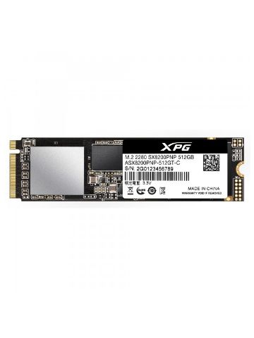 XPG SX8200 Pro M.2 512 GB PCI Express 3.0 3D TLC NVMe