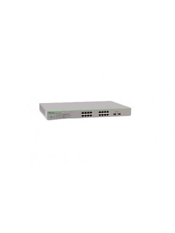 Allied Telesis GS950/16PS Managed Gigabit Ethernet (10/100/1000) Green Power over Ethernet (PoE)