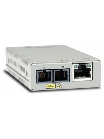 Allied Telesis AT-MMC200/SC-60 network media converter 100 Mbit/s 1310 nm Multi-mode Silver