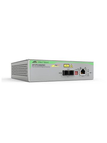 Allied Telesis AT-PC200/SC-60 network media converter 100 Mbit/s 1310 nm Multi-mode