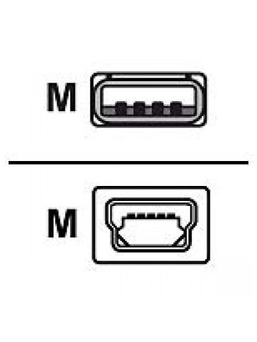 Zebra USB-A to USB mini-B Cable USB cable 1 m USB A Mini-USB B