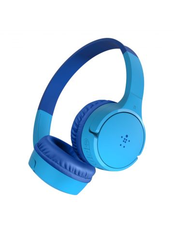 Belkin SoundForm Mini Headset Wired & Wireless Head-band Music Micro-USB Bluetooth Blue