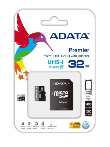 ADATA Premier microSDHC UHS-I U1 Class10 32GB