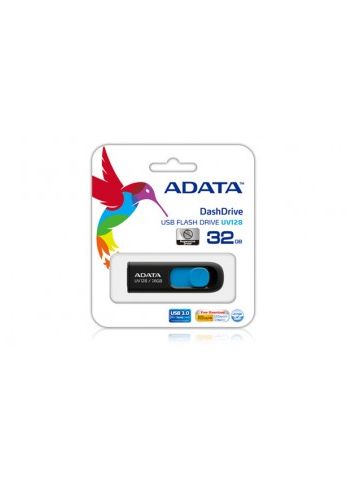 ADATA DashDrive UV128 128GB USB flash drive USB Type-A 3.2 Gen 1 (3.1 Gen 1) Black,Blue