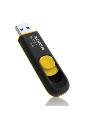 ADATA 64GB DashDrive UV128 USB flash drive USB Type-A 3.2 Gen 1 (3.1 Gen 1) Black,Yellow