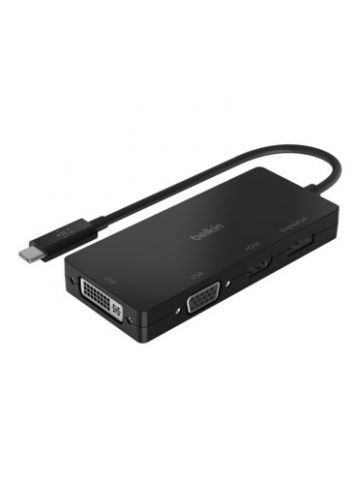 Belkin AVC003BTBK notebook dock/port replicator Wired USB 3.2 Gen 1 (3.1 Gen 1) Type-C Black