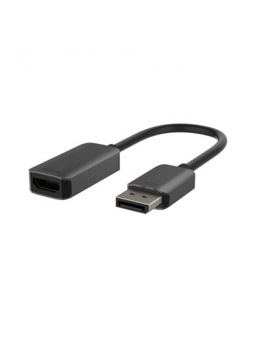 Belkin AVC011btSGY-BL 0.22 m DisplayPort HDMI Black