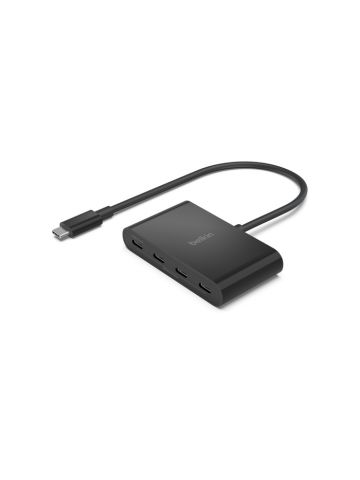 Belkin AVC018BTBK interface hub USB Type-C 10000 Mbit/s Black