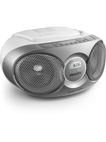 Philips AZ215S/12 portable stereo system 3 W Silver