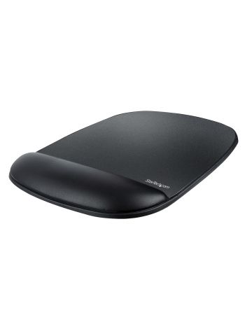 StarTech.com Mouse Pad with Hand rest, 6.7x7.1x 0.8in (17x18x2cm), Ergonomic Mouse Pad with Wrist Support, Desk Wrist Pad w/ Non-Slip PU Base, Cushioned Gel Mouse Pad w/ Palm Rest