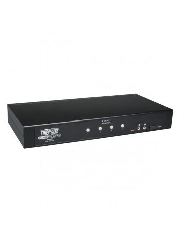 Tripp Lite 4-Port Secure KVM Switch DVI / USB with Audio NIAP-Certified (EAL 2+)