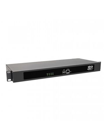 Tripp Lite 16-Port Serial Console Server, USB Ports (2) - Dual GbE NIC, 4 Gb Flash, Desktop/1U Rack, CE