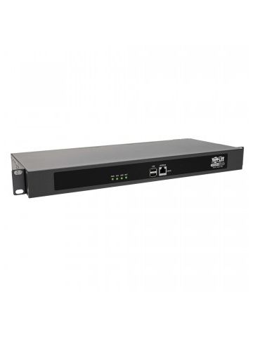 Tripp Lite 48-Port Serial Console Server, USB Ports (2) - Dual GbE NIC, 4 Gb Flash, Desktop/1U Rack, CE
