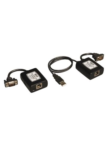 Tripp Lite VGA over Cat5/Cat6 Extender Kit, Transmitter and Receiver, USB-Powered, 1920x1440 at 60Hz