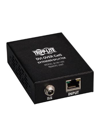 Tripp Lite DVI over Cat5/Cat6 Active Extender, Box-Style Remote Video Receiver, 1920x1080 at 60Hz, U