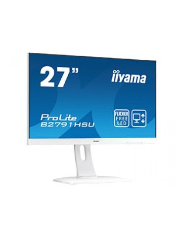 iiyama ProLite B2791HSU-W1 LED display 68.6 cm (27") 1920 x 1080 pixels Full HD White