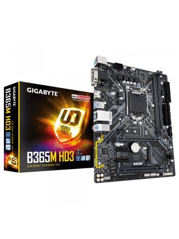 Gigabyte B365M HD3 motherboard LGA 1151 (Socket H4) Micro ATX Intel B365