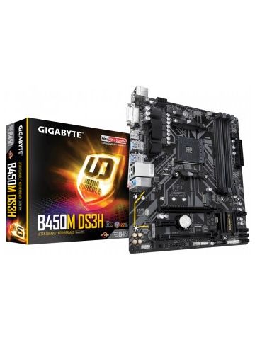 Gigabyte B450M DS3H motherboard Socket AM4 Micro ATX AMD B450