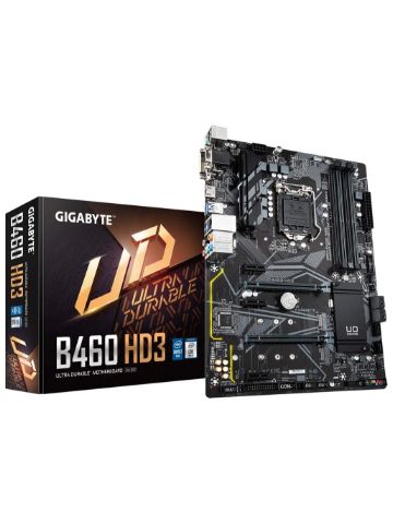 Gigabyte MB B460 HD3, LGA1200, ATX, B460 HD3