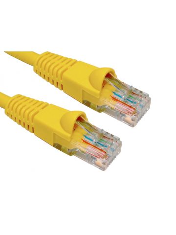 Cables Direct B6-502Y networking cable Yellow 2 m Cat6 U/UTP (UTP)