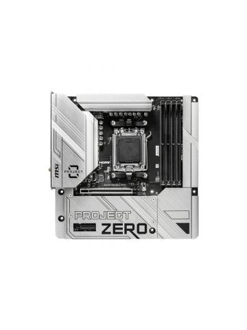 MSI B650M PROJECT ZERO motherboard AMD B650 Socket AM5 micro ATX