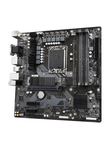 Gigabyte B760M DS3H DDR4 Motherboard - Supports Intel Core 14th Gen CPUs, 6+2+1 Phases Digital VRM, up to 5333MHz DDR4 (OC), 2xPCIe 4.0 M.2, 2.5GbE LAN, USB 3.2 Gen2