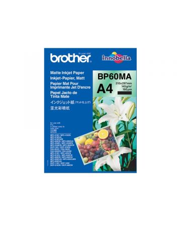 Brother BP-60MA printing paper A4 (210x297 mm) Matte 25 sheets White