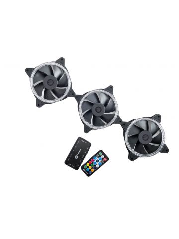 Bitspower BPTA-NTX1218D3 computer cooling system Computer case Fan 12 cm Black 3 pc(s)