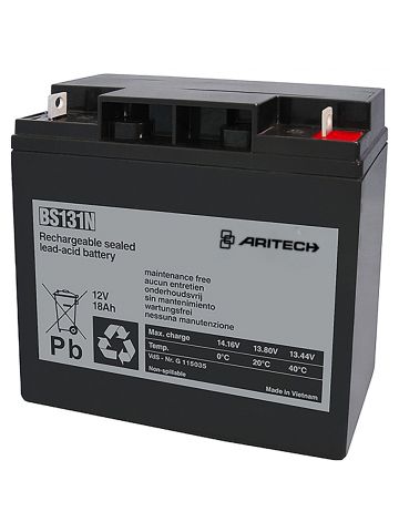 Aritech Battery 12 V, 18 Ah 2PK