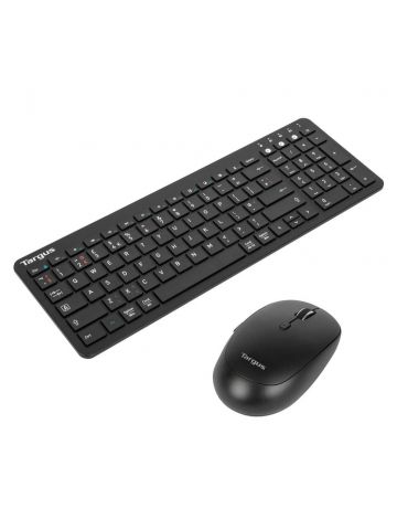 Targus BUS0421UK keyboard Mouse included RF Wireless + Bluetooth QWERTY UK International Black
