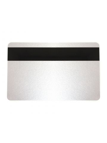 Dyestar Silver 760 Micron Plastic Cards With Hi-Co Magnetic Stripe (Pack of 100)