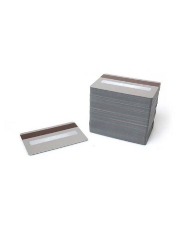 Dyestar Silver Premium 760 Micron Cards With Hi-Co Magnetic Stripe & Signature Strip Panel (Pack of 100)