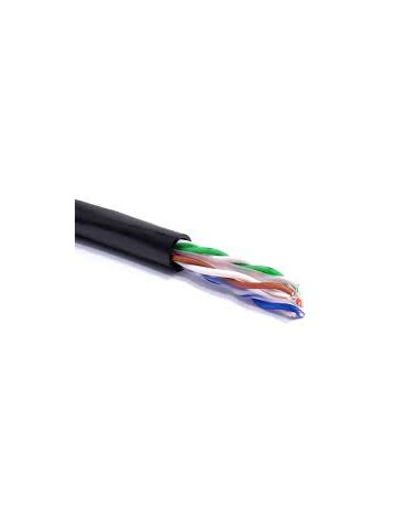 LMS 305M CAT6 UTP External Grade Solid Network Cable (Black)