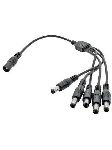 Blupont 5 Way Power Splitter Cable (CCTV)