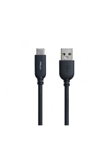 PNY C-UA-TC-K20-03 USB cable 1 m 2.0 USB A USB C Black